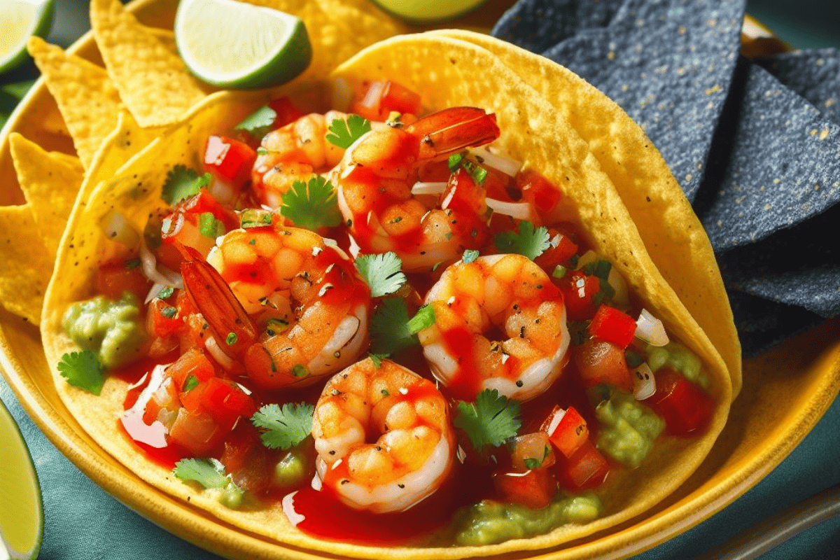 10-Minute Spicy Shrimp Tacos