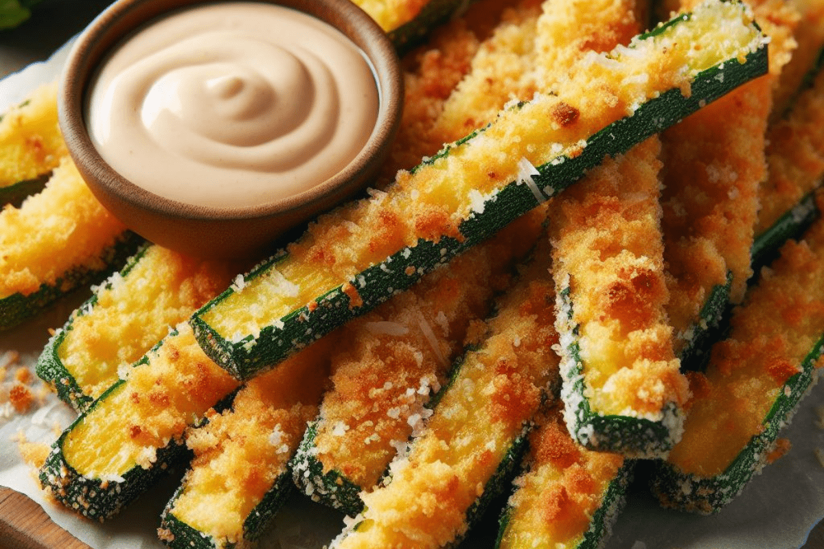 6-Ingredient Baked Zucchini Fries