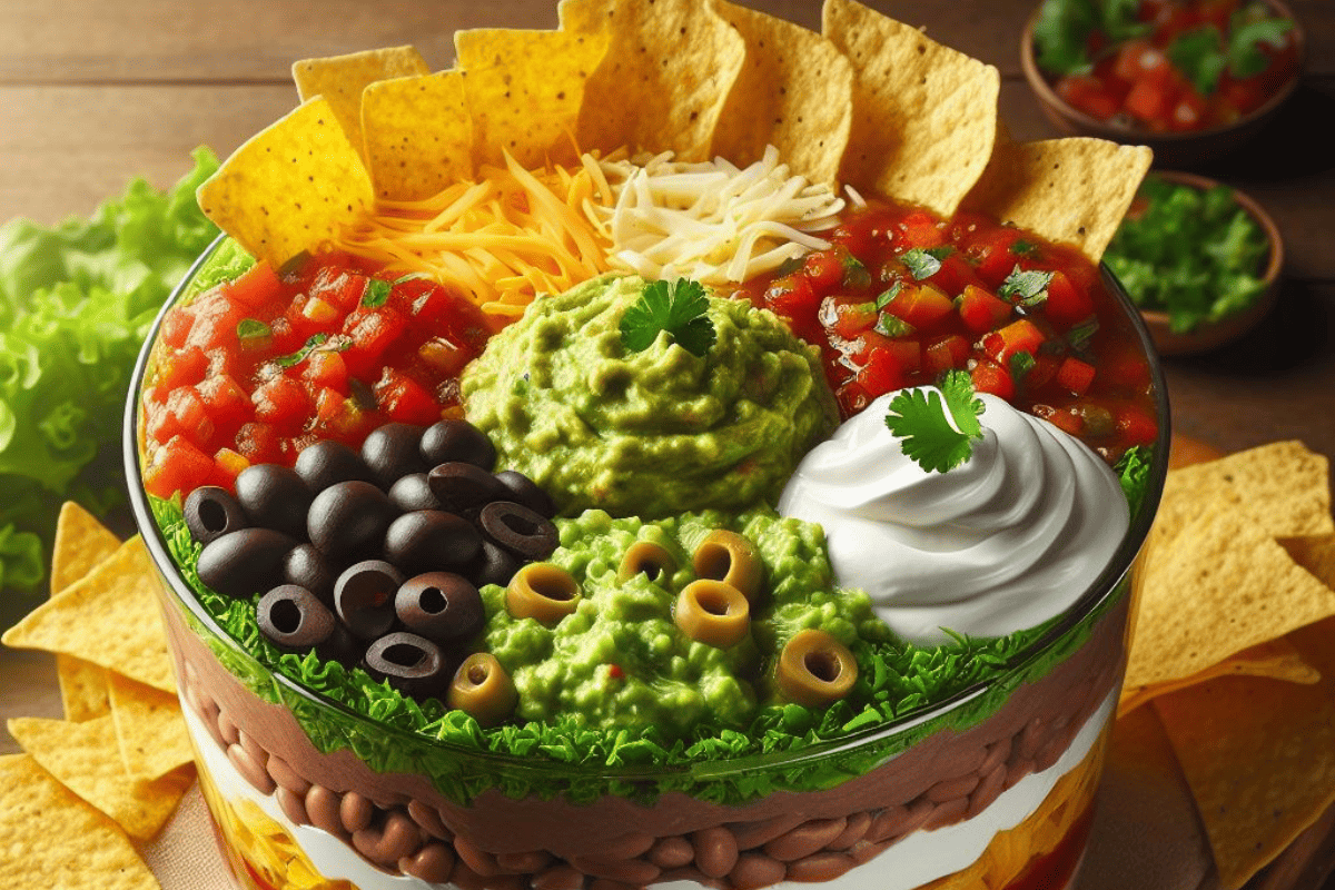 7-Layer Mexican Dip for Game Day