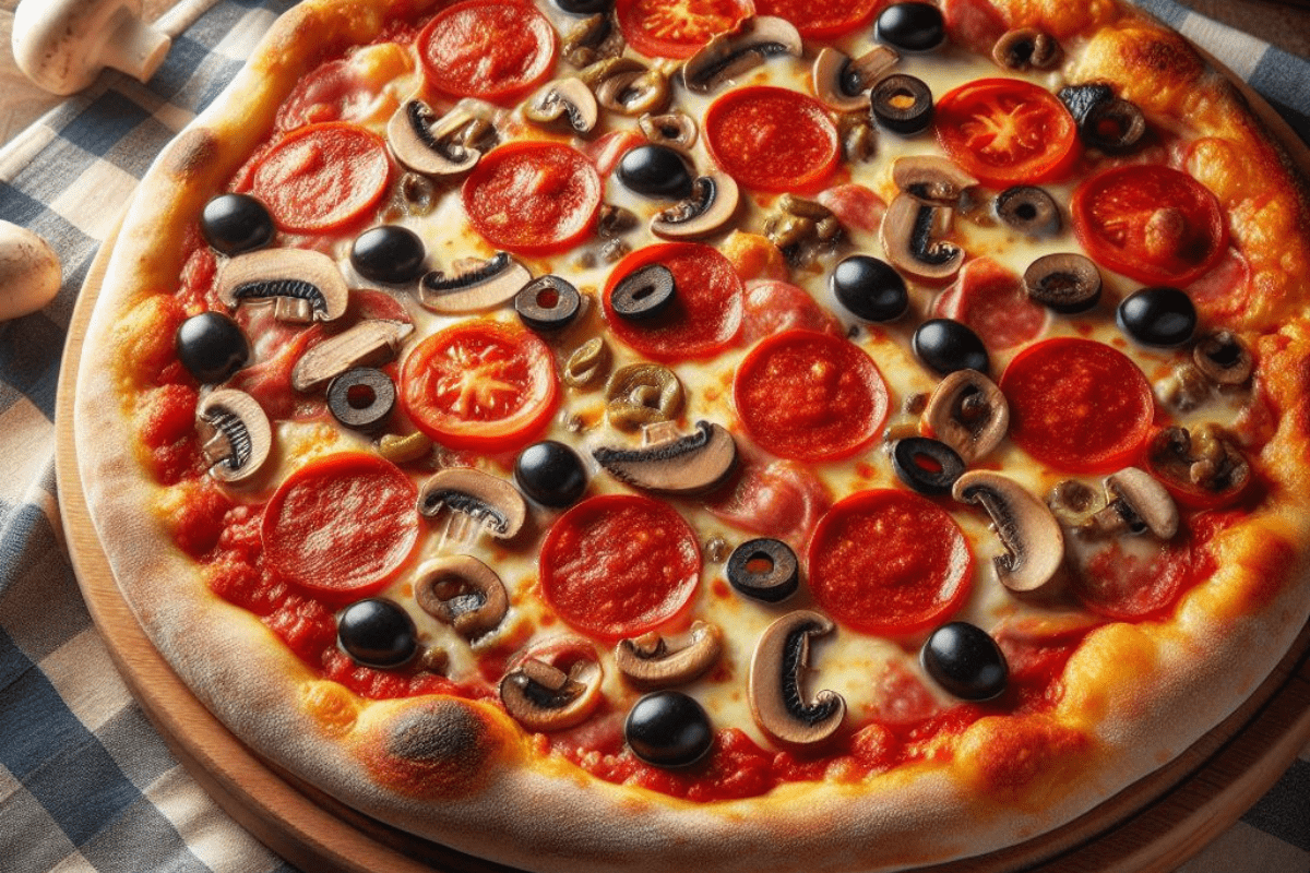 Homemade Pizza : 1 Step-by-Step Guide