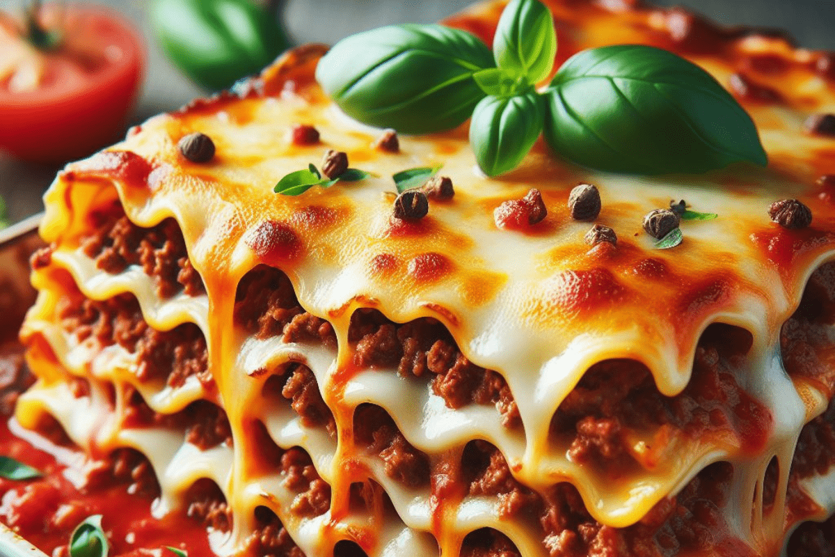 Layer Meaty Lasagna Delight