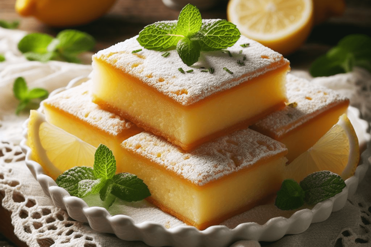 5-Ingredient Lemon Bars Recipe