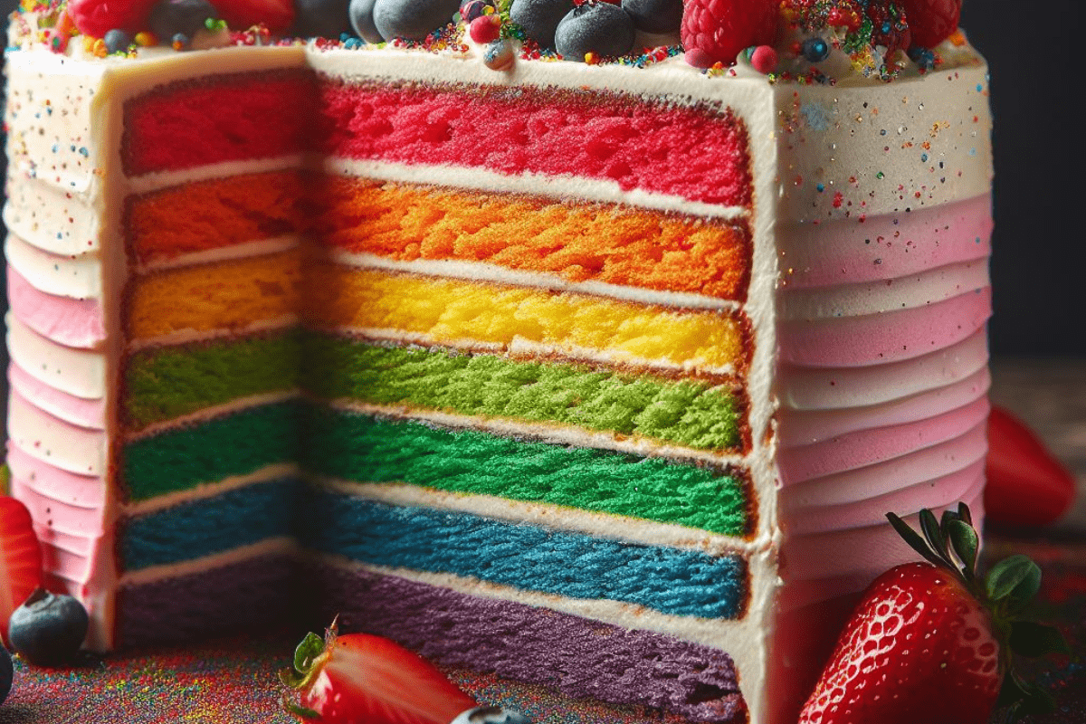 6 Ten Layer Rainbow Cake Recipes You Need to Try