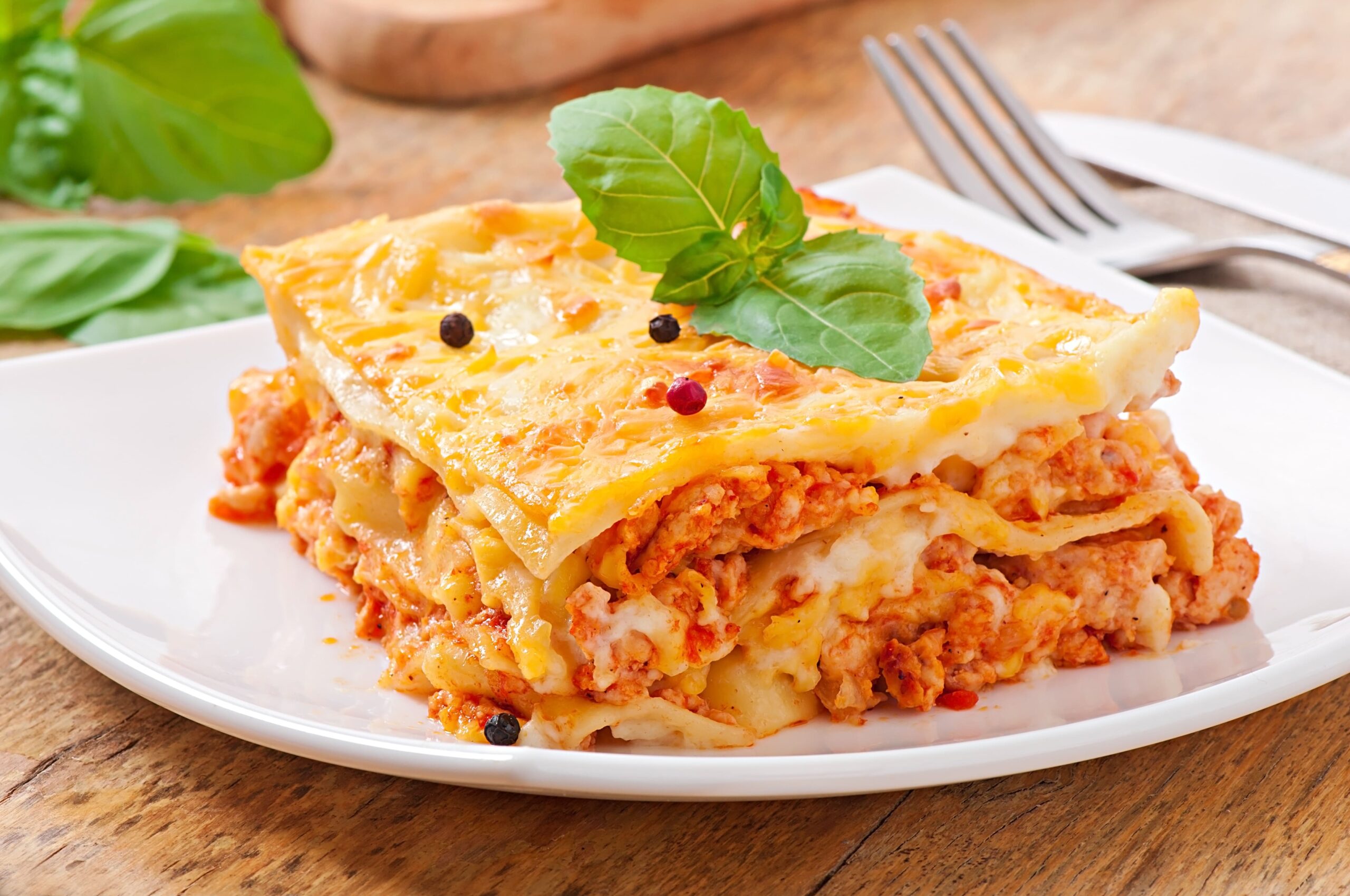 Homemade lasagna Prepare this delight