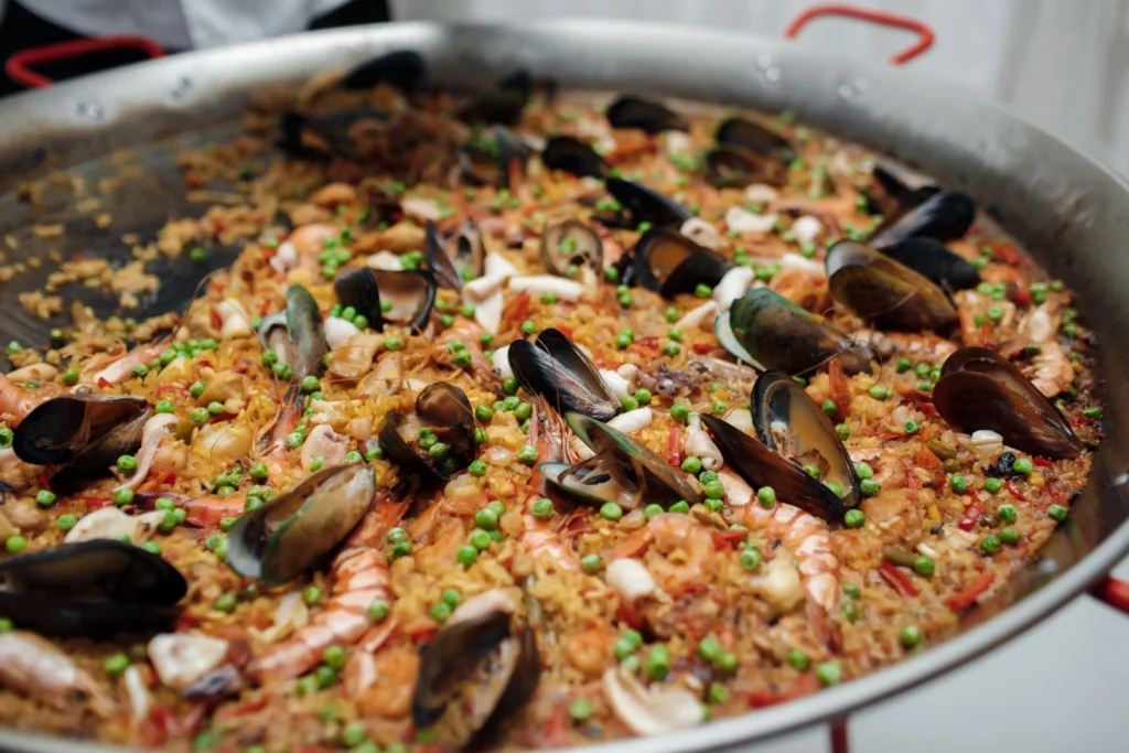 Arroz de Frutos do Mar com Açafrão