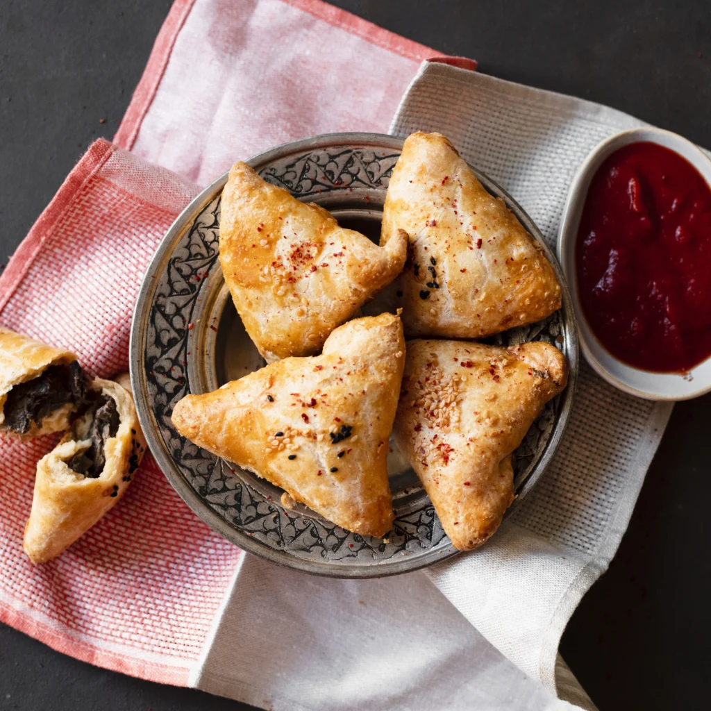 Empanadas de Carne com Azeitonas e Ovos