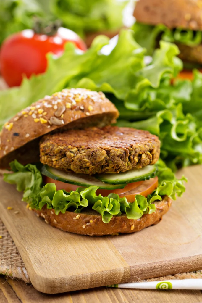 Burguer Vegano de Feijão Preto e Milho